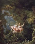 Jean Honore Fragonard the swing oil